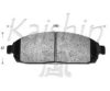 KAISHIN D10120 Brake Pad Set, disc brake